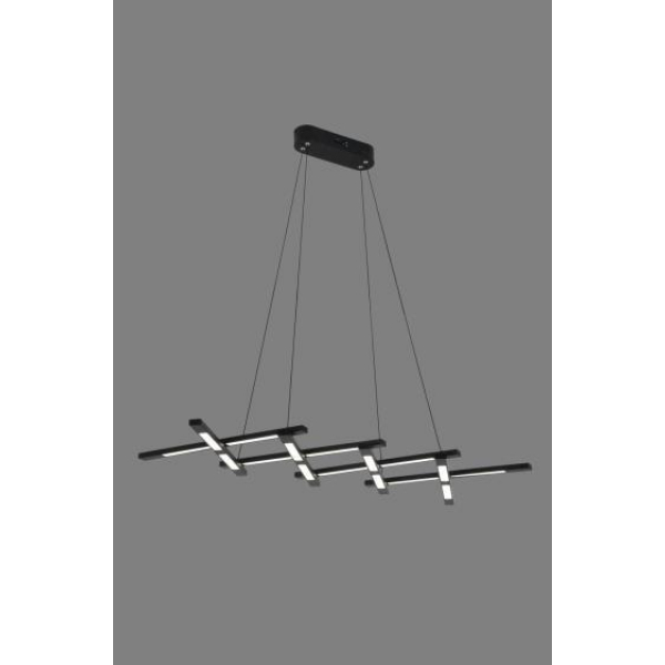 Люстра подвесная Alfa Light F3924-01 black 80W 120*37*H 120 Люстра подвесная Alfa Light F3924-01 black 80W 120*37*H 120