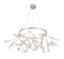 Подвесная люстра Crystal Lux Evita SP45 D Gold/Transparent