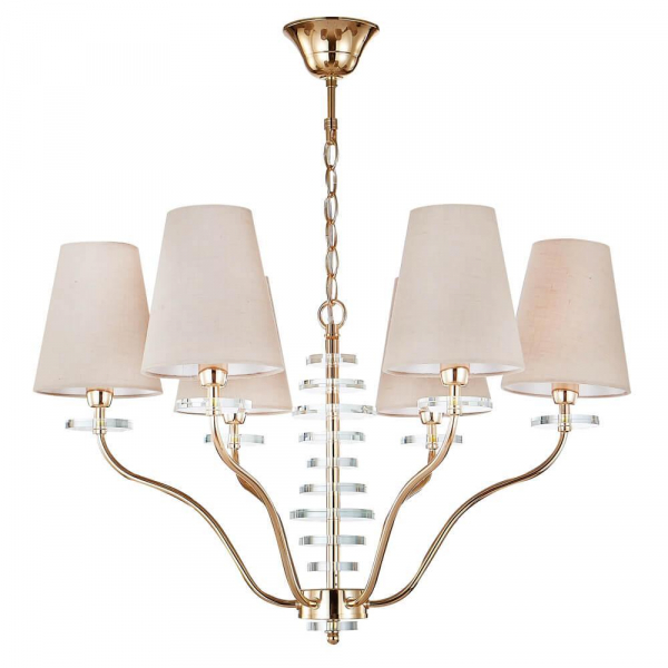 Подвесная люстра Crystal Lux ARMANDO SP6 GOLD Подвесная люстра Crystal Lux ARMANDO SP6 GOLD