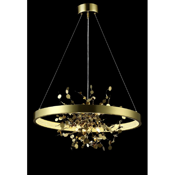 Подвесная люстра Crystal Lux GARDEN SPLED+3 D600 GOLD Подвесная люстра Crystal Lux GARDEN SPLED+3 D600 GOLD