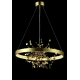Подвесная люстра Crystal Lux GARDEN SPLED+3 D600 GOLD
