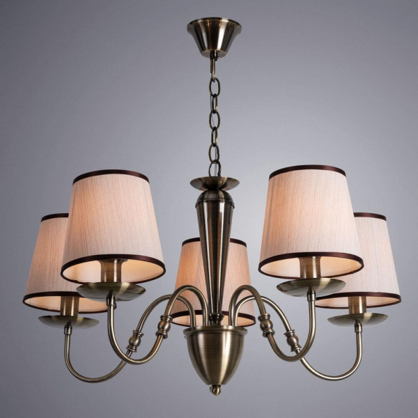 Подвесная люстра Arte Lamp Fiona A3227LM-5AB Подвесная люстра Arte Lamp Fiona A3227LM-5AB