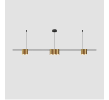 Подвесная люстра Denkirs Orbit DK4063-BK+SG
