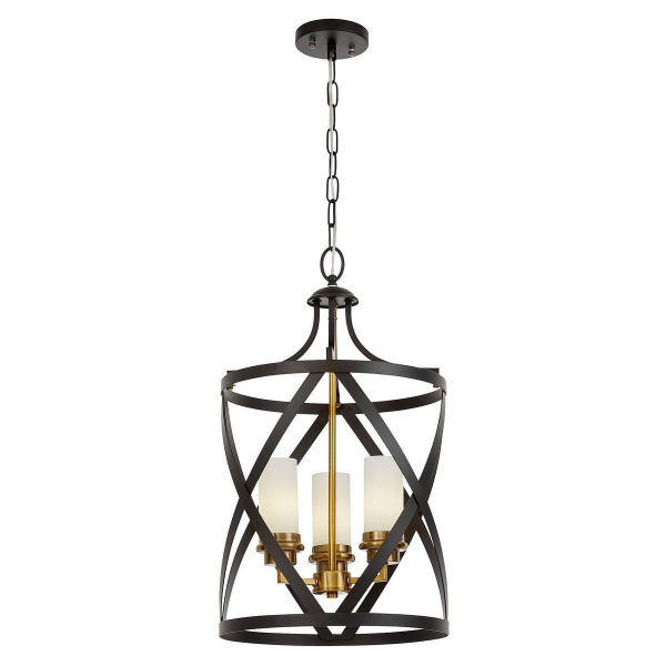 Подвесная люстра Lumina Deco Astila LDP 1242-3 BK+MD Подвесная люстра Lumina Deco Astila LDP 1242-3 BK+MD