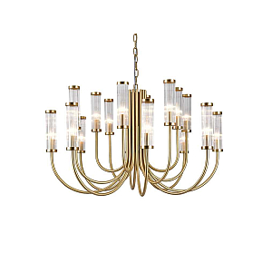 Подвесная люстра Newport 4558+4+4/C brass М0072096