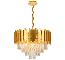 Подвесная люстра Natali Kovaltseva Vertigo 81440/8C Gold