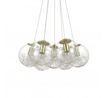 Подвесная люстра Ideal Lux Mapa Sat SP7 Ottone 176000