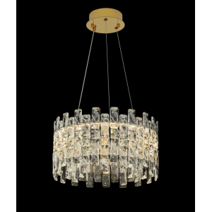 Люстра подвесная Alfa Light F4024-33 400mm SDG LED