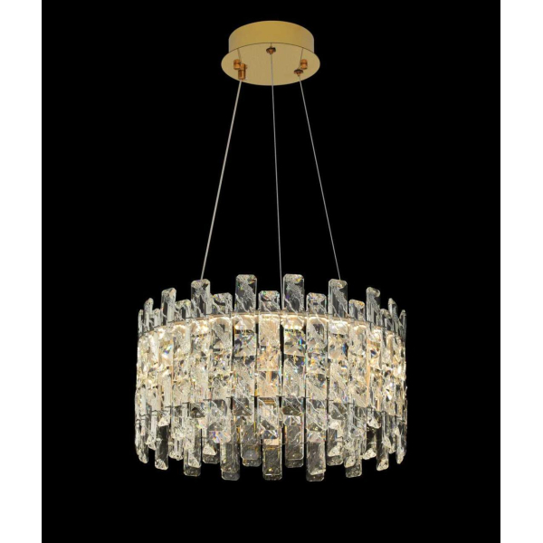 Люстра подвесная Alfa Light F4024-33 400mm SDG LED