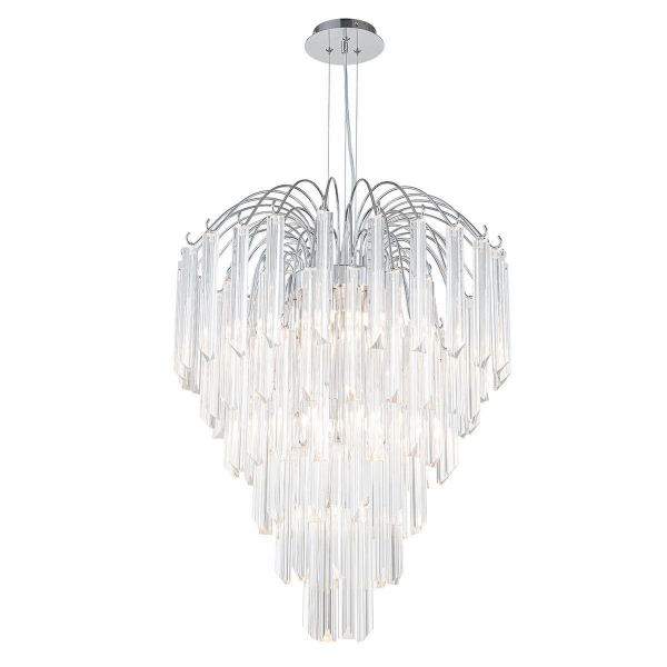 Подвесная люстра Indigo Lastrone 12035/13P Chrome V000422 Подвесная люстра Indigo Lastrone 12035/13P Chrome V000422