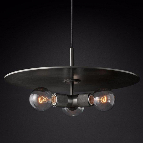 Подвесная люстра Imperium Loft RH Utilitaire Disk 123645-22 Подвесная люстра Imperium Loft RH Utilitaire Disk 123645-22