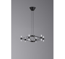 Люстра подвесная Alfa Light F3024-63 BLACK