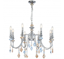 Подвесная люстра Lucia Tucci Maya 4450.8 Chrome