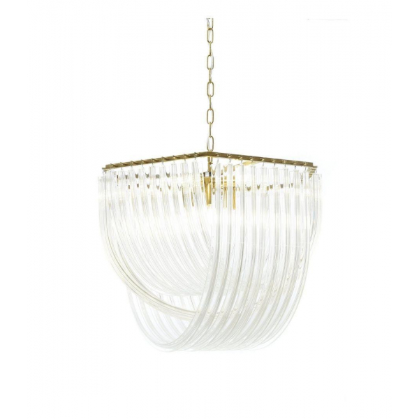 Подвесная люстра Lumina Deco Weddini LDP 6001-600 GD+CL Подвесная люстра Lumina Deco Weddini LDP 6001-600 GD+CL