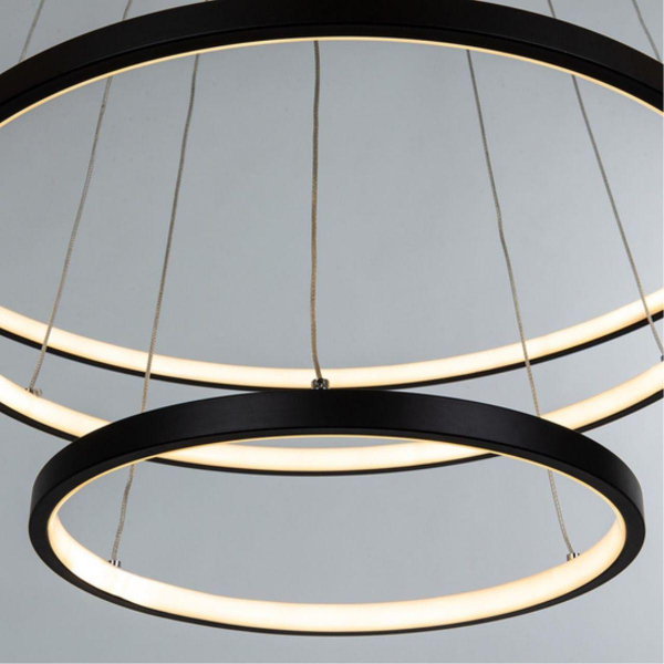 Подвесная светодиодная люстра Arte Lamp Frodo A2197SP-3BK Подвесная светодиодная люстра Arte Lamp Frodo A2197SP-3BK