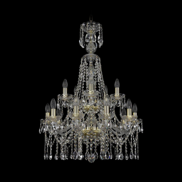 Подвесная люстра Bohemia Ivele 1413/10+5/220/XL-92/2d G