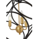 Подвесная люстра Lumina Deco Casai LDP 1243-3 BK+MD