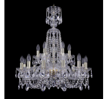Подвесная люстра Bohemia Ivele 1402/12+6/240/XL-77 G