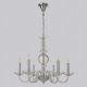 Подвесная люстра Crystal Lux ARABESQUE SP6 CHROME