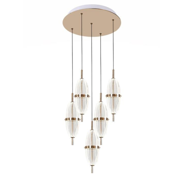 Люстра подвесная Alfa Light F2524-05