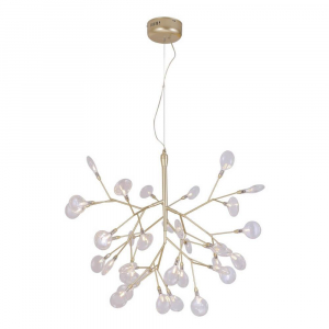 Подвесная люстра Crystal Lux Evita SP36 Gold/Transparent