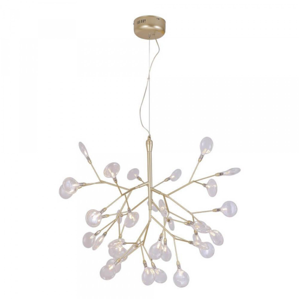 Подвесная люстра Crystal Lux Evita SP36 Gold/Transparent Подвесная люстра Crystal Lux Evita SP36 Gold/Transparent
