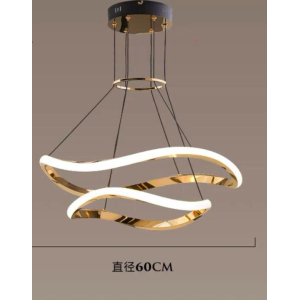 Люстра подвесная Alfa Light F3224-117 D600*H250 LED64W