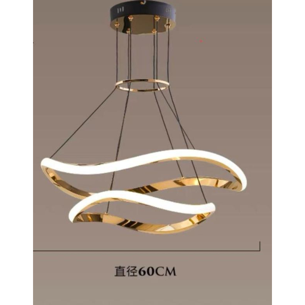 Люстра подвесная Alfa Light F3224-117 D600*H250 LED64W