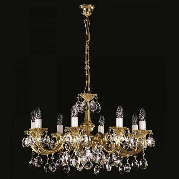 Подвесная люстра Artglass Alice VIII. Polished CE
