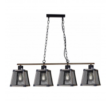 Подвесная люстра Illumico IL1006-4LL-05 BK Wood
