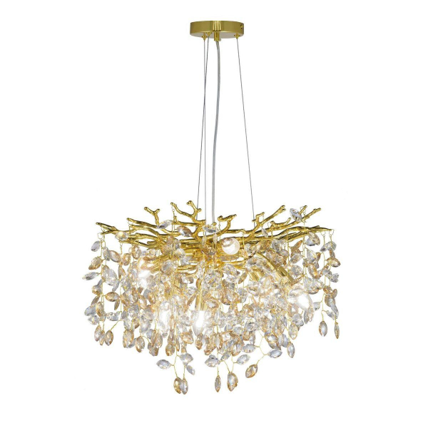 Подвесная люстра Lumina Deco Brevia LDP 8027-600 GD Подвесная люстра Lumina Deco Brevia LDP 8027-600 GD