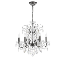 Подвесная люстра Crystal Lux Odelis SP6 Brown