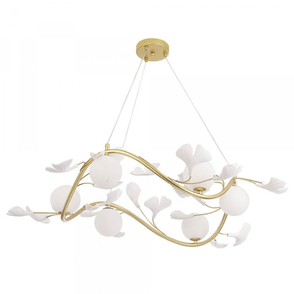 Подвесная люстра Crystal Lux Colibri SP6 Gold Подвесная люстра Crystal Lux Colibri SP6 Gold