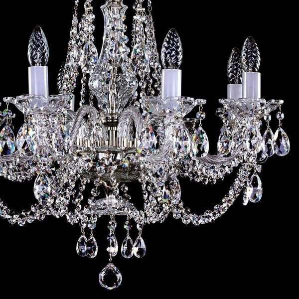 Подвесная люстра Artglass Anja VIII. Nickel CE Подвесная люстра Artglass Anja VIII. Nickel CE