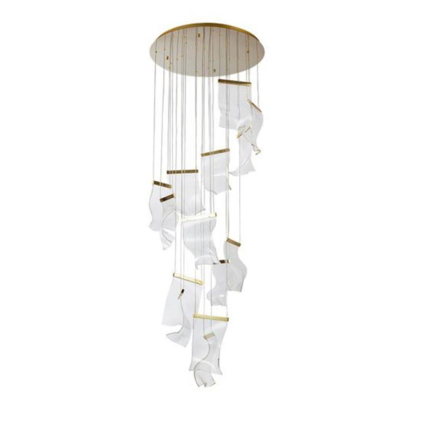 Подвесная светодиодная люстра Arte Lamp Grappolo A2283SP-14GO Подвесная светодиодная люстра Arte Lamp Grappolo A2283SP-14GO