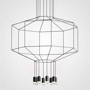 Подвесная люстра Imperium Loft Vibia Wireflow 84534-22