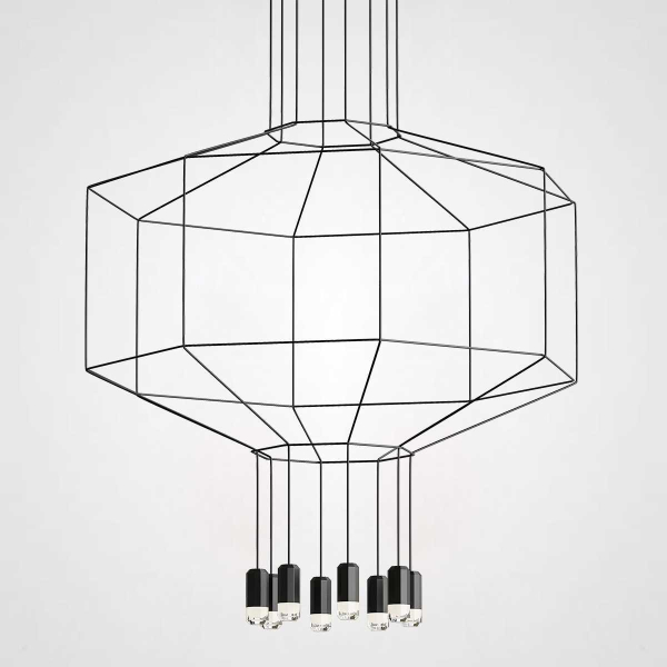 Подвесная люстра Imperium Loft Vibia Wireflow 84534-22