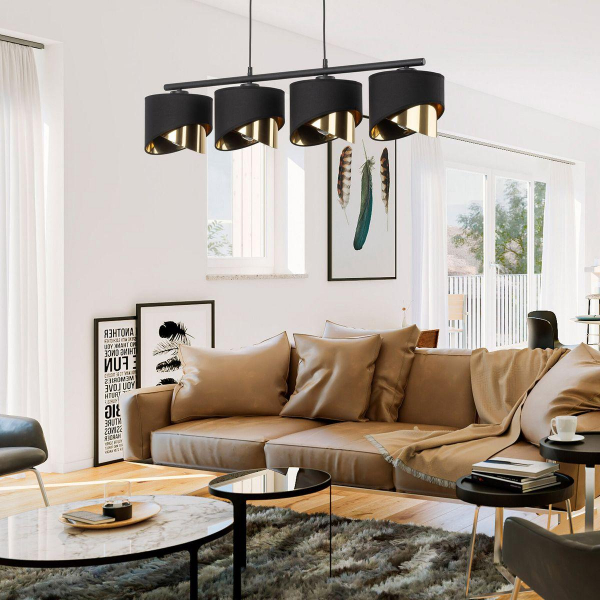 Подвесная люстра TK Lighting 4825 Grant Black Подвесная люстра TK Lighting 4825 Grant Black