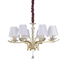 Подвесная люстра Ideal Lux Pegaso SP8 Ottone Satinato 197739