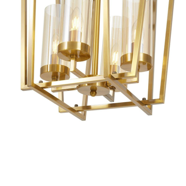 Подвесная люстра Lumina Deco Afres LDP 1246-4 MD+AB Подвесная люстра Lumina Deco Afres LDP 1246-4 MD+AB