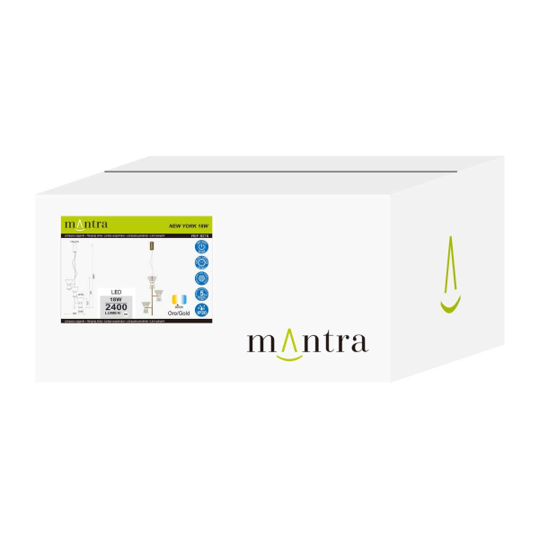 Подвесная люстра Mantra New York 9218