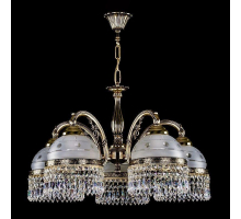 Подвесная люстра Artglass Cassandra V. Brass Antique CE