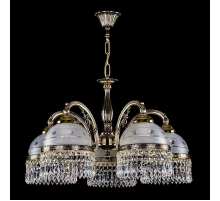 Подвесная люстра Artglass Cassandra V. Brass Antique CE