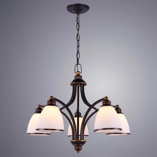 Подвесная люстра Arte Lamp Bonito A9518LM-5BA Подвесная люстра Arte Lamp Bonito A9518LM-5BA