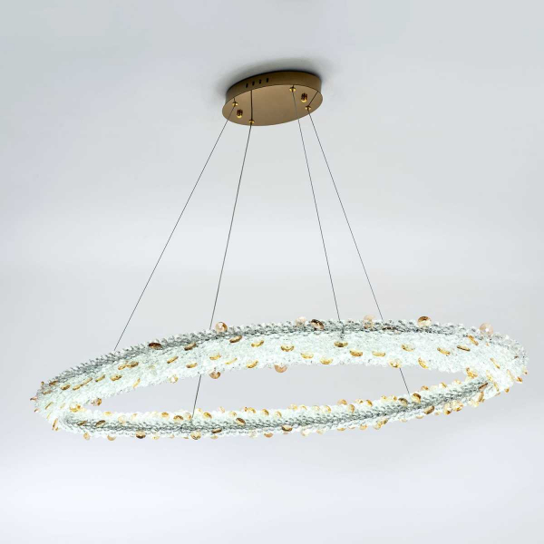 Подвесная светодиодная люстра Modelux Modestyle MS.5006.1200 GD