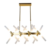 Подвесная люстра Lumina Deco Alford LDP 6036-16 GD