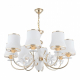 Подвесная люстра Arte Milano Florentia-1097 301097/8 Wh/Gd
