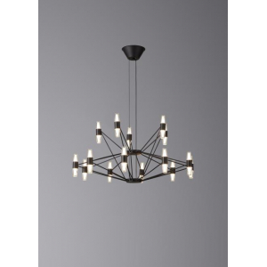Люстра подвесная Alfa Light F3024-60 BLACK