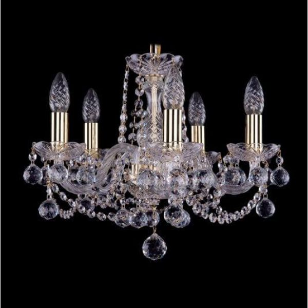 Подвесная люстра Bohemia Ivele 1402/5/141 G Balls Подвесная люстра Bohemia Ivele 1402/5/141 G Balls