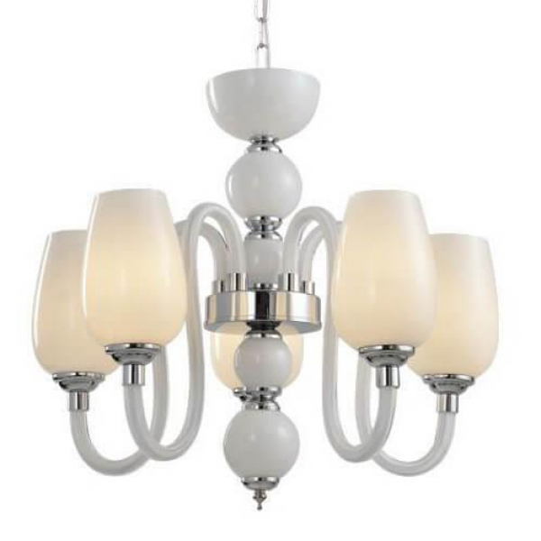 Подвесная люстра Arte Lamp 96 A1404LM-5WH Подвесная люстра Arte Lamp 96 A1404LM-5WH
